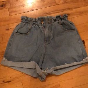Princess Polly denim shorts